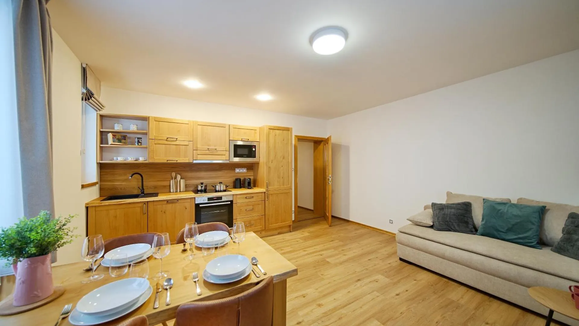 아파트호텔 Spindl Lodge Apartments Self Check-In & Sauna Špindlerŭv Mlýn