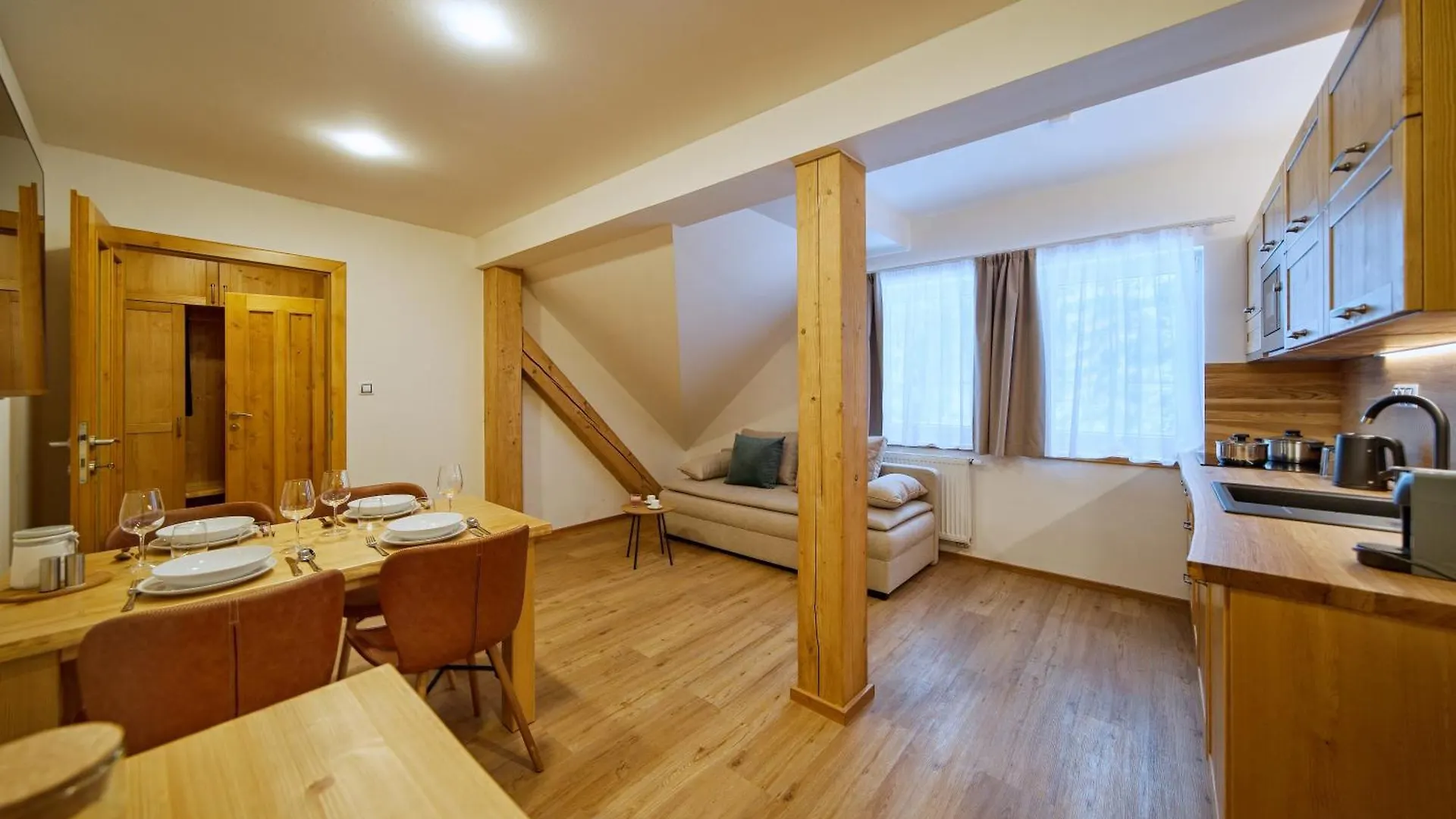 Spindl Lodge Apartments Self Check-In & Sauna Špindlerŭv Mlýn